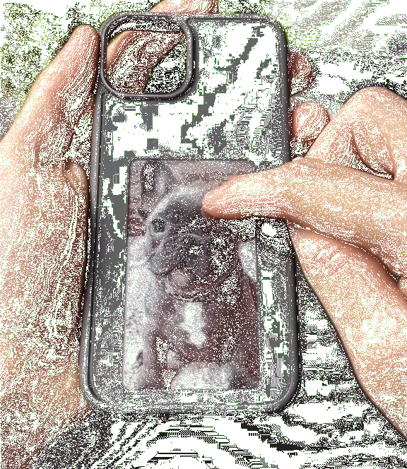 Digital Iphone Portrait Case